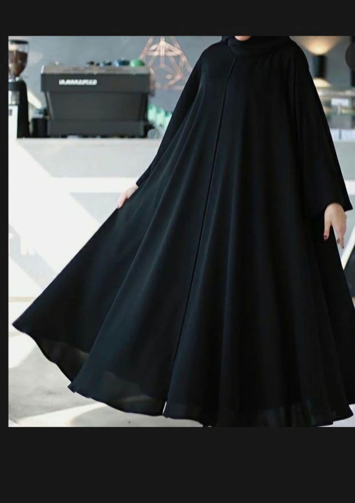 SIMPLE ABAYA FOR WOMAN premium stuff image 3
