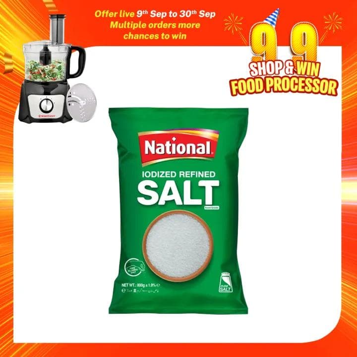 National Iodized Salt 800g image 1