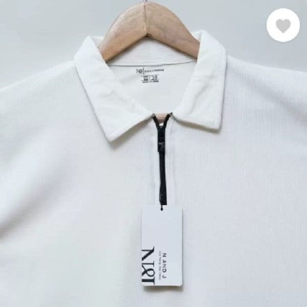 Men Solid Ziper Polo _updated image 10