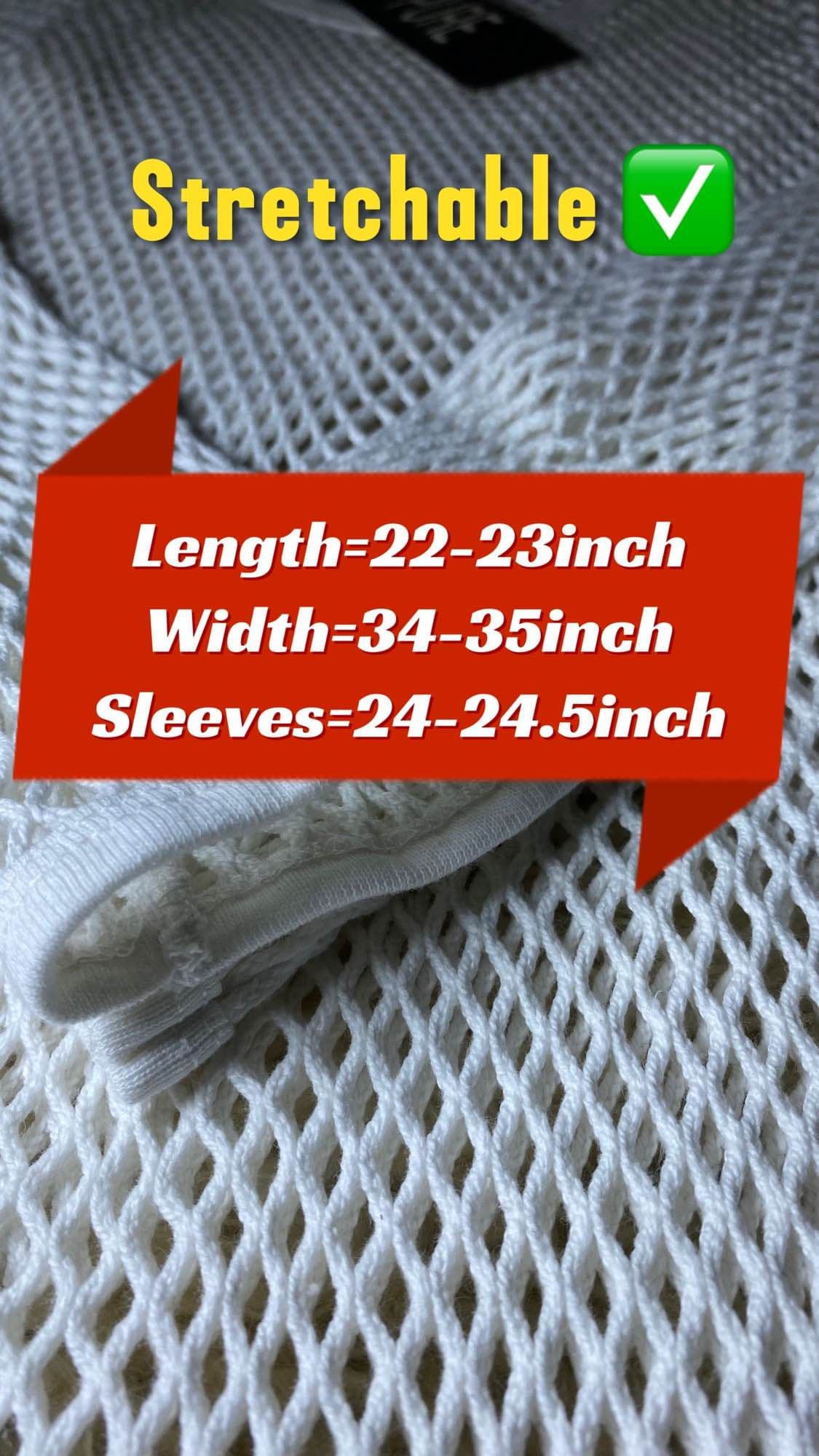 Knitted Fishnet Pure white Colour Long Sleeves Tanktop Shirt | Girls | Women | Shirt image 5