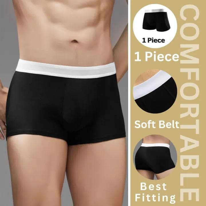 Pack Of 1,2&3 Boxers Underwear For Men - Random Color Shorts, Imported Boxer For Mens image 1